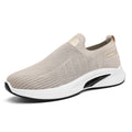Damen Bequeme Slip-On Sneakers mit atmungsaktivem Strickobermaterial R&B