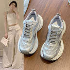 Damen Hochwertige Lauf-Sneaker mit atmungsaktiver Mesh-Oberfläche und dämpfender Sohle R&B