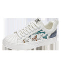 Damen Modische Sneakers mit einzigartigem Muster und rutschfester Sohle