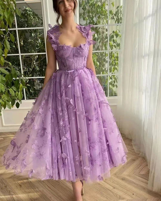 R&B | Chic Schlitz Braut Party Strand Kleid