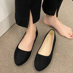 Damen Spitzen Ballerinas mit bequemer Sohle und eleganter Textur R&B