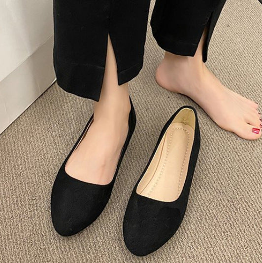 Damen Spitzen Ballerinas mit bequemer Sohle und eleganter Textur R&B