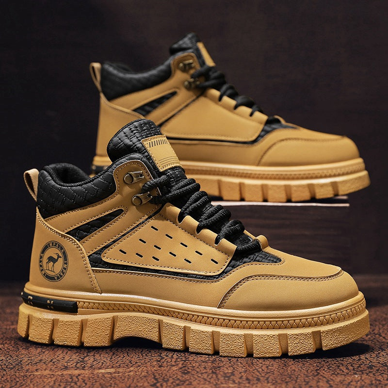 Damen Sportliche High-Top Sneakers mit rutschfester Sohle und verstärktem Knöchel R&B
