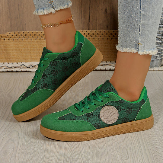 Damen Sneakers mit schickem Logo und farbenfrohem Design R&B