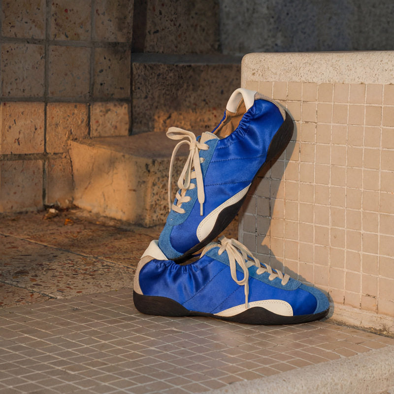 Damen Schnürschuhe im sportlichen Retro-Design mit weichem Obermaterial R&B