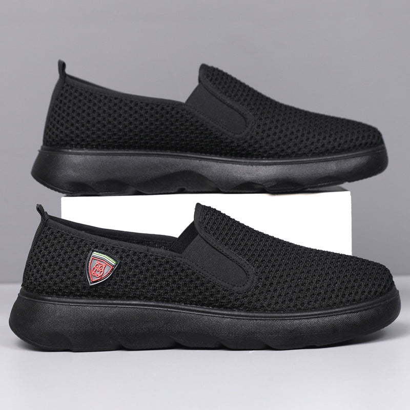 Damen Slip-On Sneakers aus atmungsaktivem Mesh mit komfortabler Dämpfung R&B