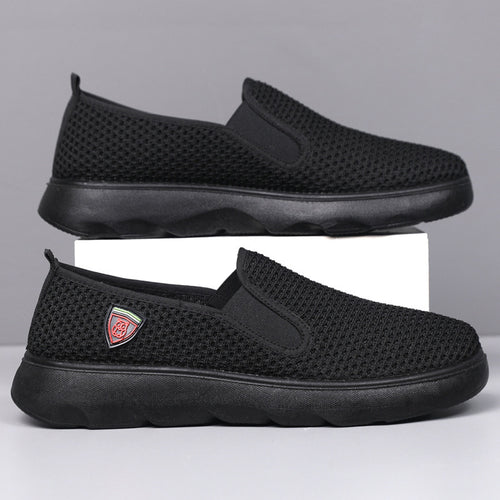 Damen Slip-On Sneakers aus atmungsaktivem Mesh mit komfortabler Dämpfung R&B