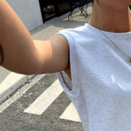 Damen lässiges Crop-Top und weite Freizeithosen Set R&B