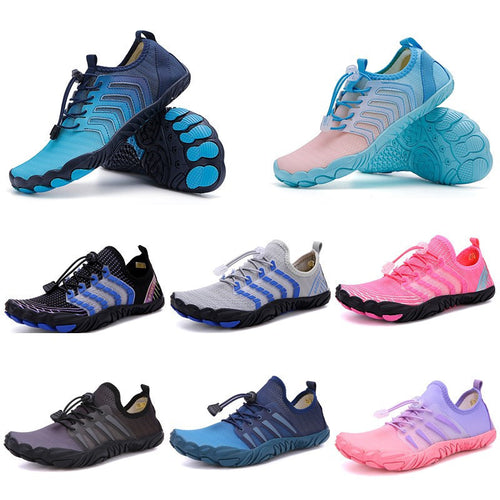 Damen Aquafitness-Schuhe mit flexiblem Obermaterial und rutschfester Sohle R&B