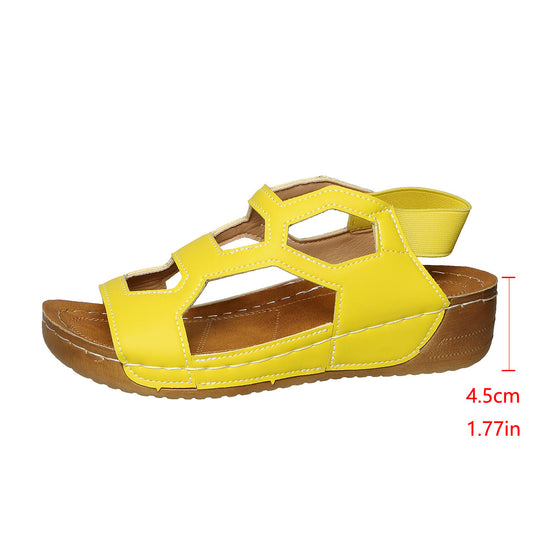 Damen Trendige Sandalen mit luftiger Schnittführung und komfortablem Fußbett R&B