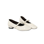 Damen elegante Ballerinas mit modischem Riemen und weich gepolsterter Innensohle R&B