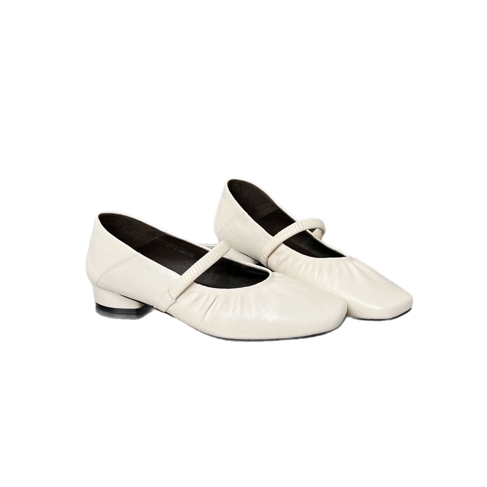 Damen elegante Ballerinas mit modischem Riemen und weich gepolsterter Innensohle R&B