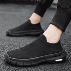 Damen Atmungsaktive Slip-On Sneakers mit elastischem Obermaterial