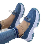 Damen Atmungsaktive Freizeitschuhe mit rutschfester Sohle und elegantem Design R&B