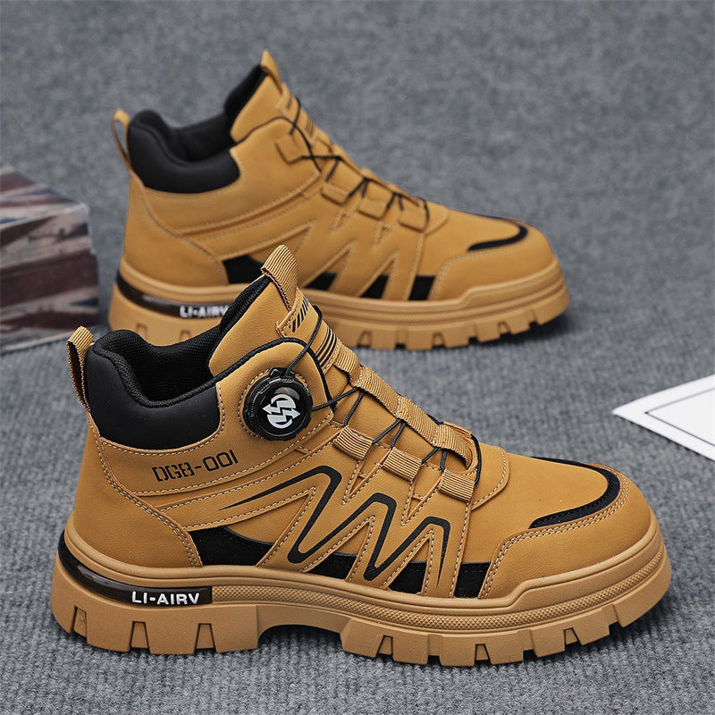 Herren robuste und funktionale Wanderschuhe mit antirutsch Sohle R&B