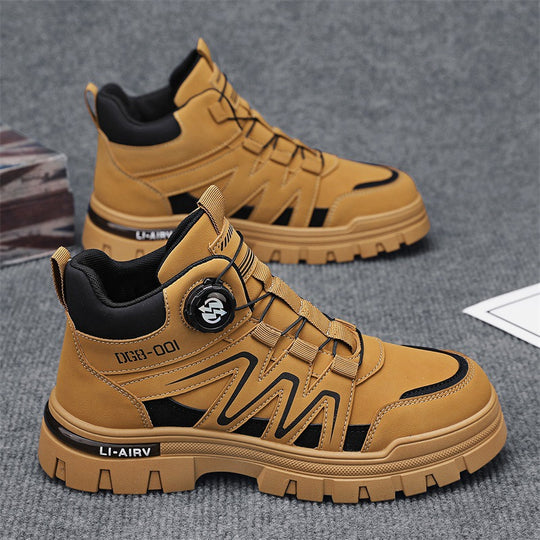 Herren robuste und funktionale Wanderschuhe mit antirutsch Sohle R&B