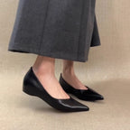 Damen spitze Ballerinas mit raffinierter Ausschnittform und komfortablem InnenlR&Ben R&B