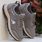 Damen Atmungsaktive Freizeitsneaker mit rutschfester Sohle und flexibler Dämpfungstechnologie R&B