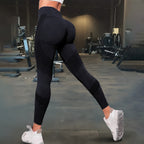 Damen Sport-Leggings mit hohem Bund und atmungsaktivem Design R&B