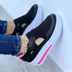 Damen Atmungsaktive Sneaker mit modischem Mesh-Obermaterial und rutschfester Sohle