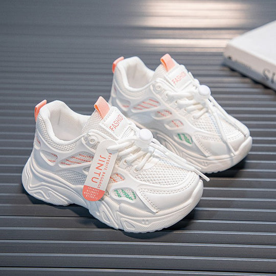 Damen Sneakers im modernen Sport-Look mit atmungsaktiven Mesh-Einsätzen und komfortabler Dämpfung R&B