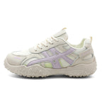 Damen Sportliche Sneaker mit atmungsaktivem Netzmaterial und dämpfender Laufsohle R&B