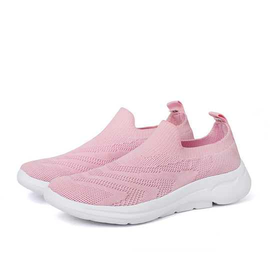 Damen Atmungsaktive Slip-On Sneakers mit rutschfester Sohle und flexiblem Design R&B