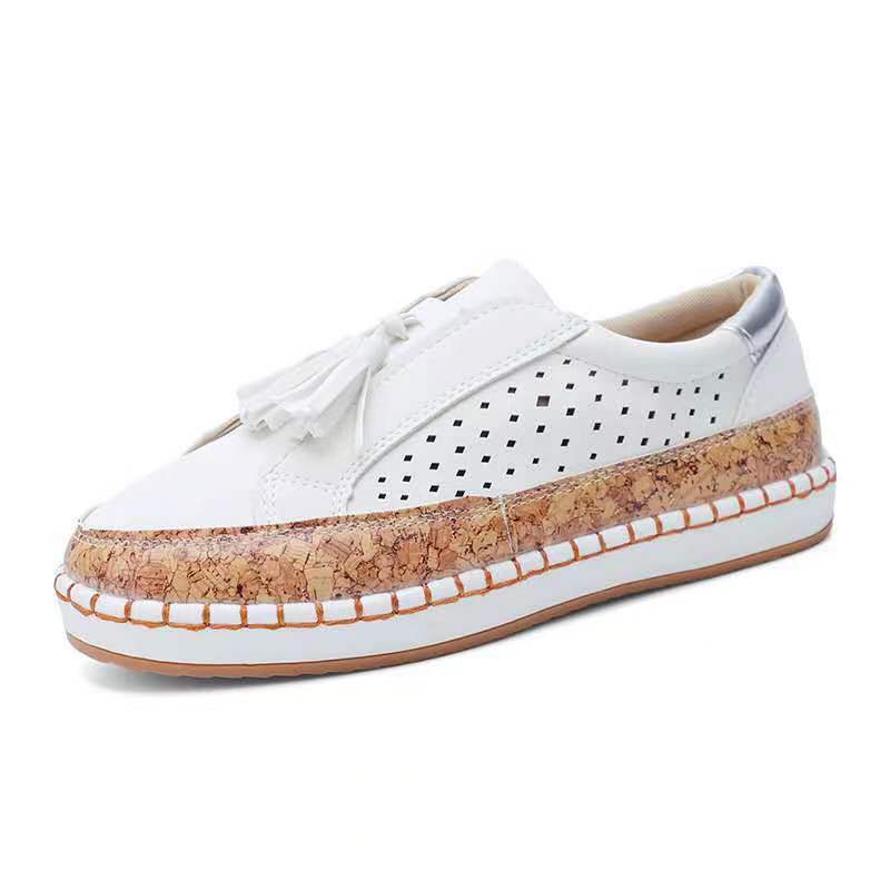 Damen Modische und bequeme Freizeitschuhe mit Korksohle