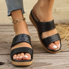 Damen Komfortable Riemchen-Sandalen mit atmungsaktivem Obermaterial R&B