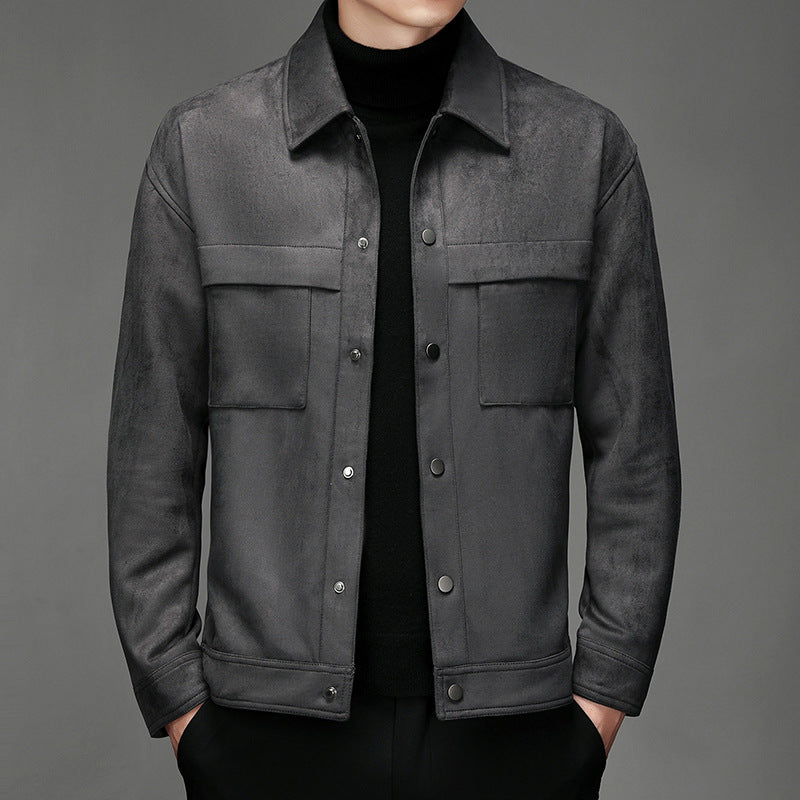 R&B | Elegante Wildleder-Jacke für Männer