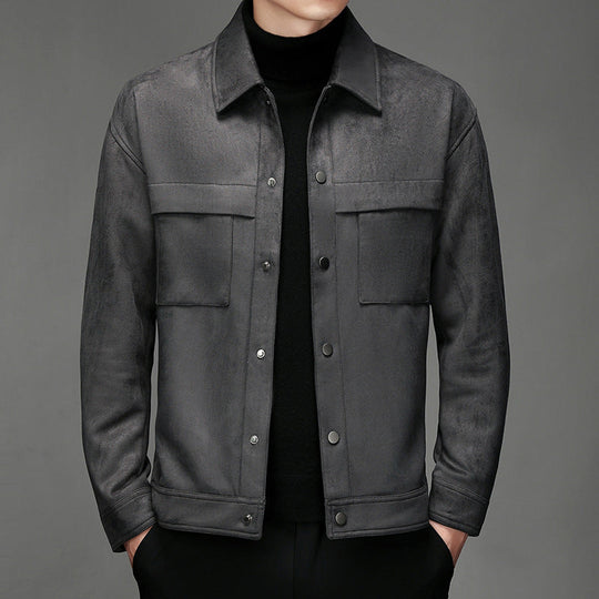 R&B | Elegante Wildleder-Jacke für Männer