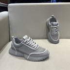 Damen sportliche Sneakers mit atmungsaktiver Mesh-Oberfläche und rutschfester Sohle R&B
