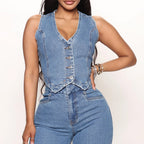 Damen Jeansweste R&B