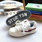 Damen Sportliche Sneaker mit atmungsaktiver Oberflächenstruktur und rutschfester Sohle