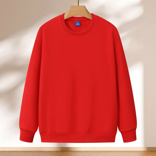 Damen lässiges Sweatshirt mit breiten Schultern und weichem Innenfutter R&B