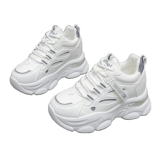 Damen Sportliche Chunky Sneakers mit atmungsaktiver Obermaterialkombination R&B