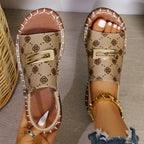Damen Sandalen mit modischem Schnallenverschluss und komfortabler Fußbettgestaltung R&B