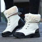 Damen Gefütterte Winterstiefel mit rutschfester Sohle R&B