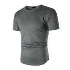 Herren sportliches T-Shirt mit atmungsaktiver Funktionsfaser und bequemer Passform