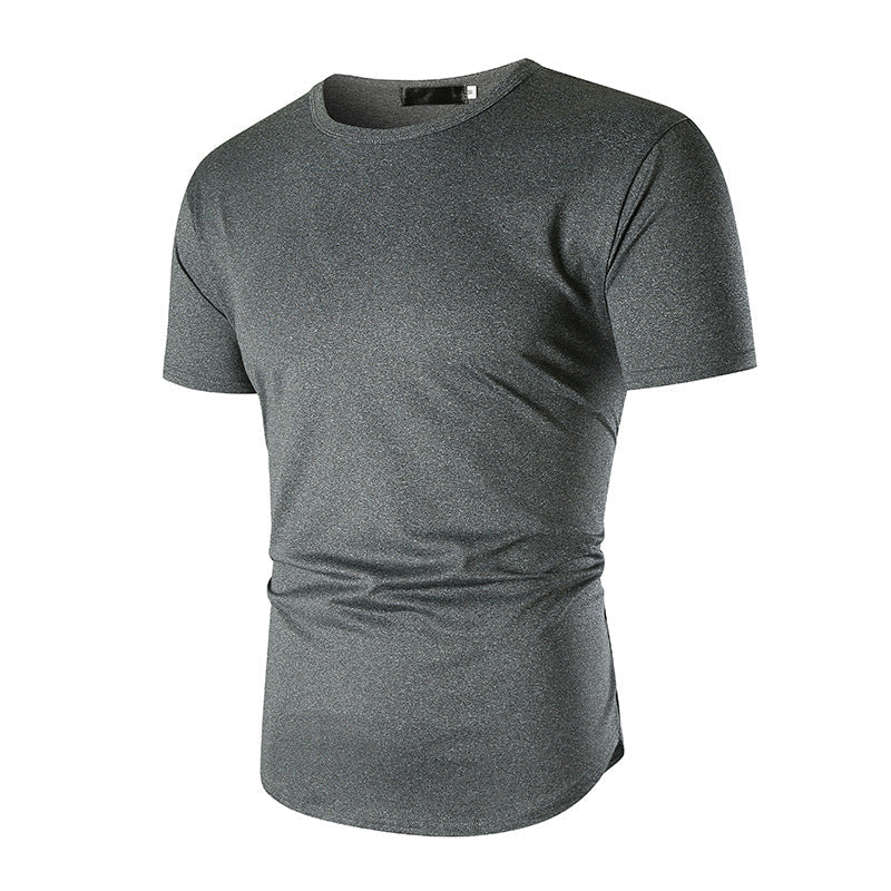 Herren sportliches T-Shirt mit atmungsaktiver Funktionsfaser und bequemer Passform