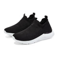 Damen Sportliche Slip-On Sneakers mit elastischem Strickoberteil R&B