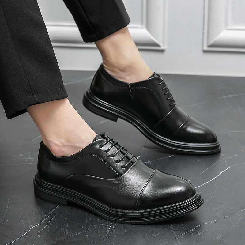 Damen Elegante und hochwertige Schnürschuhe aus Leder R&B
