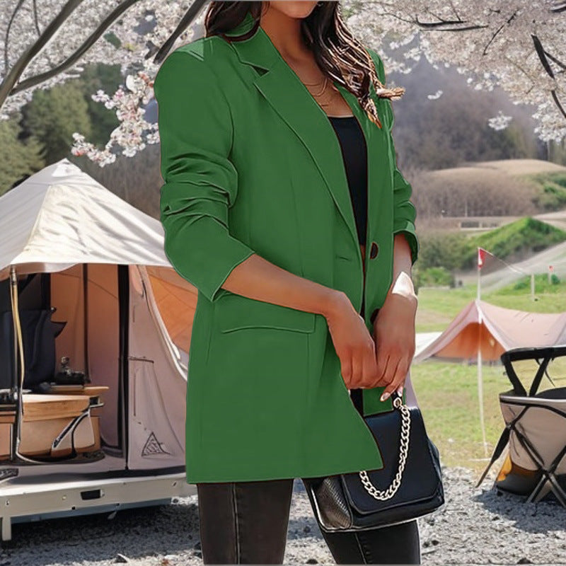 Damen modischer Langarm-Blazer R&B