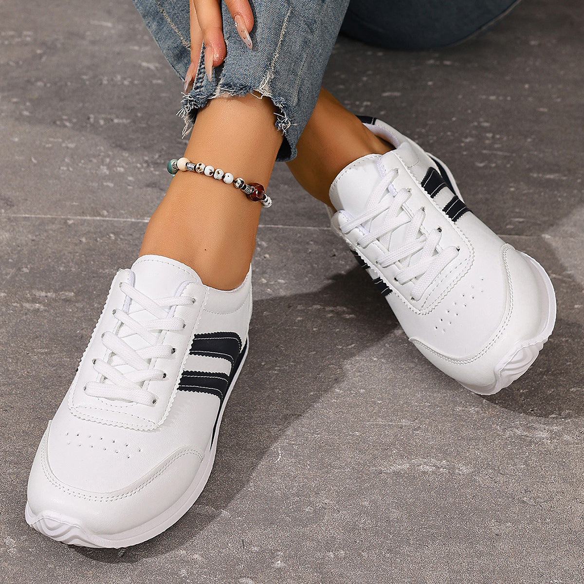 Damen Sportliche Sneakers mit gepolstertem Komfort und modernem Design R&B