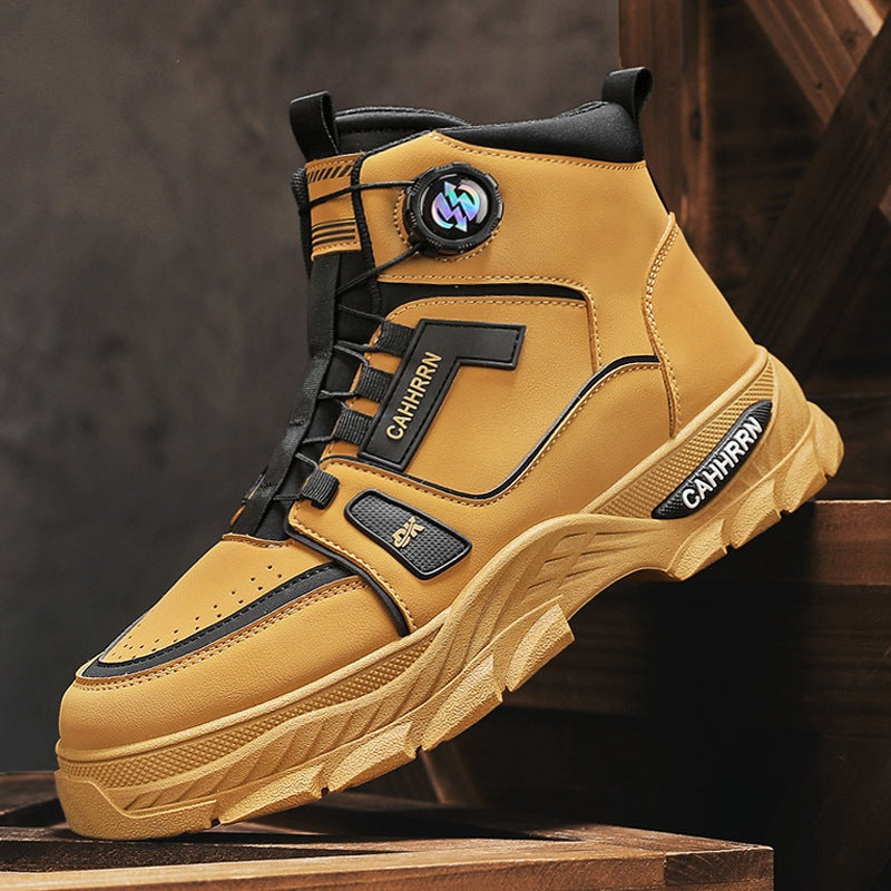 Damen Hochwertige High-Top Sneakers mit innovativem Schnellschnürsystem R&B