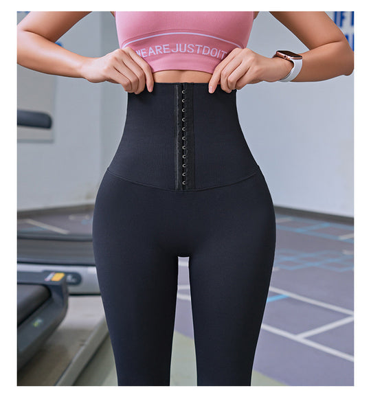 Damen Hochleistungs-Sportleggings mit innovativem Hohembund R&B