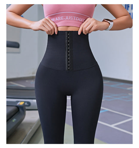 Damen Hochleistungs-Sportleggings mit innovativem Hohembund R&B