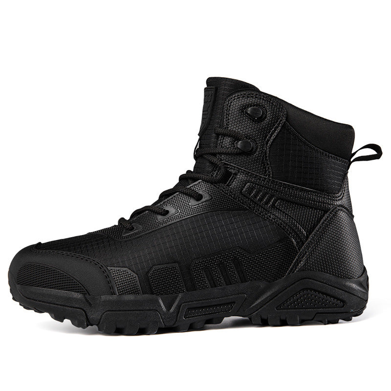 Herren hochwertige taktische Stiefel mit strapazierfähigem Obermaterial R&B