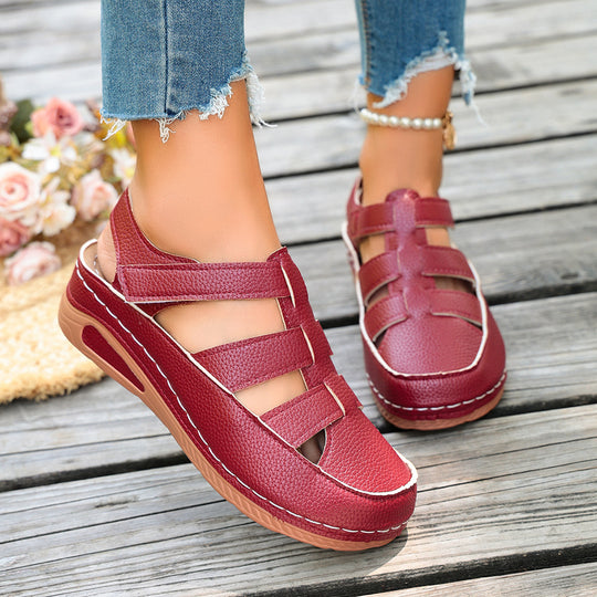 Damen Freizeitsandalen mit verstellbarem Riemendesign R&B