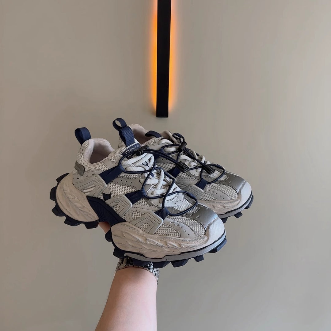Damen Sportliche High-Performance Sneakers mit atmungsaktivem Mesh-Obermaterial und rutschfester Sohle R&B